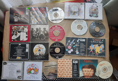 QUEEN - 7 x EMI CDS UNPLYD - Races..Opera..Works..Sheer heart..Miracle Innuendo