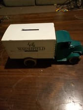 1989 ERTL MARSHFIELD METAL BANK 1926 RÉPLIQUE Bull Dog MAC camion de livraison mack