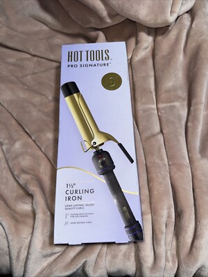 Hot Tools Pro Signature 24K Gold Curling Iron in Sizes 1.5'' M27-31