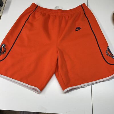 nike orange basketball shorts