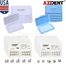 AZDENT Dental Orthodontic Metal Brackets Braces / Orthodontic Scented Wax USA 