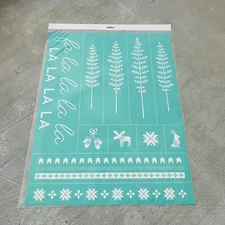 New Retired Reusable Chalk Couture 18x24 Fa La La Chalk Couture Transfer RETIRED