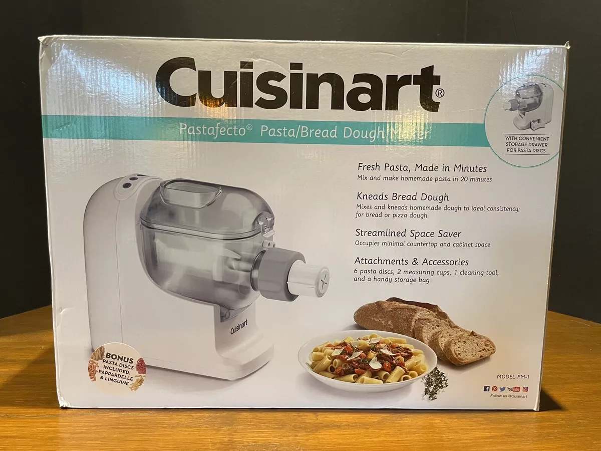 Cuisinart Pastafecto Pasta & Bread Dough Maker, White