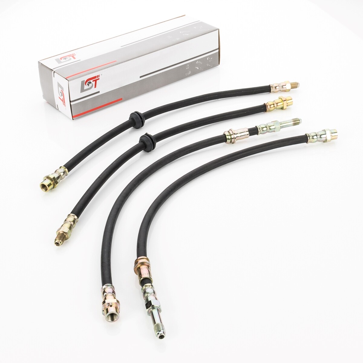4x Brake Hose Brake Line Front Rear for BMW 3er E36 Cabrio Coupe Series Touring