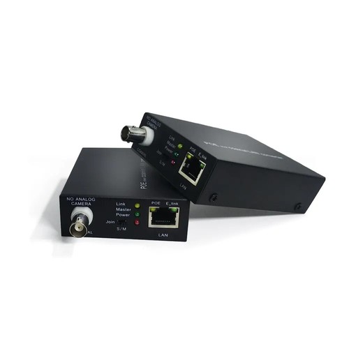 POE IP Over Coax Converter Kit with 30W Extender Ethernet RG59 BNC Adapter 500M - Picture 3 of 4