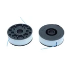 2 Spools Florabest Grass Trimmer Electric FRT 500/8 Thread Spool Lidl Blue Thread