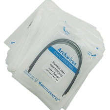 Los alambres de ortodoncia dental rectangular oval arco de acero inoxidable