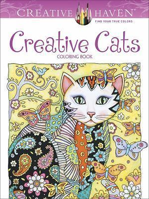 Creative Haven Creative Cats Coloring Bo- paperback, 0486789640, Marjorie Sarnat