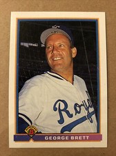 1991 BOWMAN #300 GEORGE BRETT BASEBALL CARD