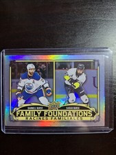 2023-24 UD Tim Hortons Duos DARNELL SARAH NURSE Family Foundations #FF-3 Oilers