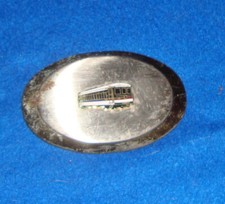 Trolley Car Train Belt Buckle