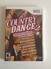 Country Dance 2 for Nintendo Wii Tested Plays Great Complete W/ Manual