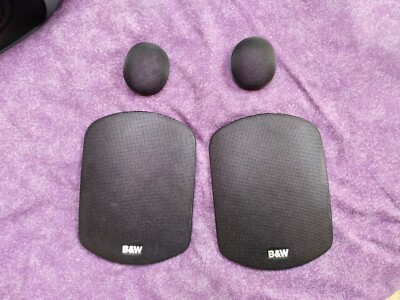 B&W スピーカーペア LM1 Black B&W LM1 Wall Mount Satellite Speakers; Black; Pair - The
