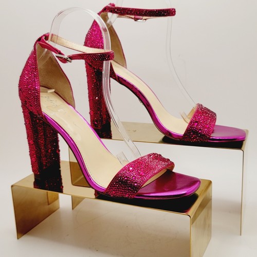 Blue by Betsey Johnson Womens Rina Purple Evening Sandals 10 Medium  194068189132 | eBay