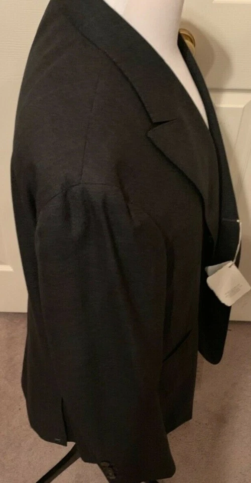 Chaqueta Blazer Brunello Cucinelli Para Hombres Gris Lana 48 EE. UU. 58 UE Foto 3 de 4
