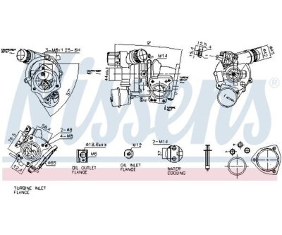 Supercharger, Supercharger ** FIRST FIT ** NISSENS 93557 for Peugeot