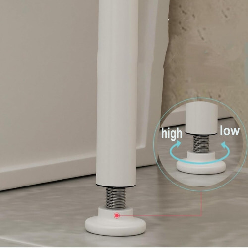 Estantería sobre Inodoro WC Lavadora Ahorra Espacio Almacenamiento Cuarto Baño - Imagen 5 de 5
