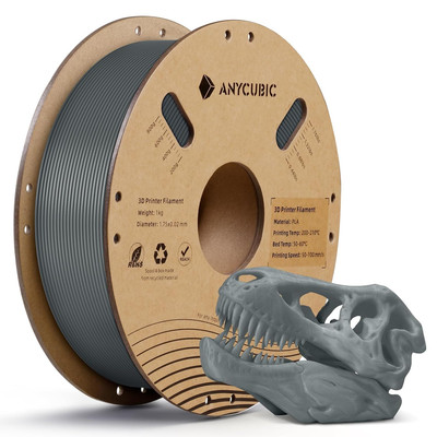 PLA 3D Printer Filament, RFID 3D Printing PLA Filament 1.75Mm Dimensional Accura