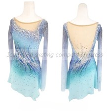 manufacturer store designer style Ice figure skating competition dress girls