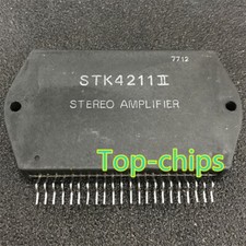 Amplificador de potencia AF de 2 canales STK4211II 1 pieza potencia dividida SIP-ZIP nuevo