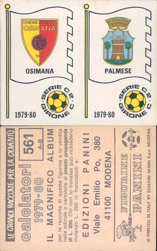 CALCIATORI PANINI 1979-80 -Figurina-Sticker n. 354 - PAROLA -STELLE-New