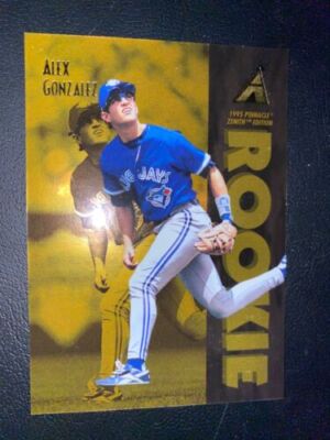 1995 Pinnacle Zenith #148 Alex Gonzalez Rookie Blue Jays | eBay