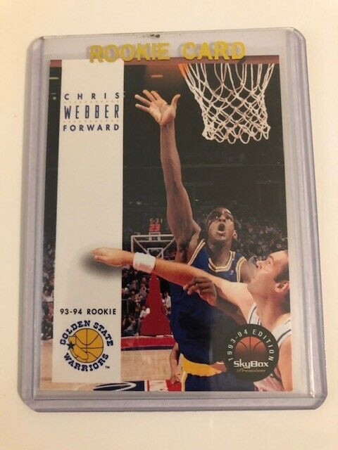chris webber rookie card chris webber rookie card