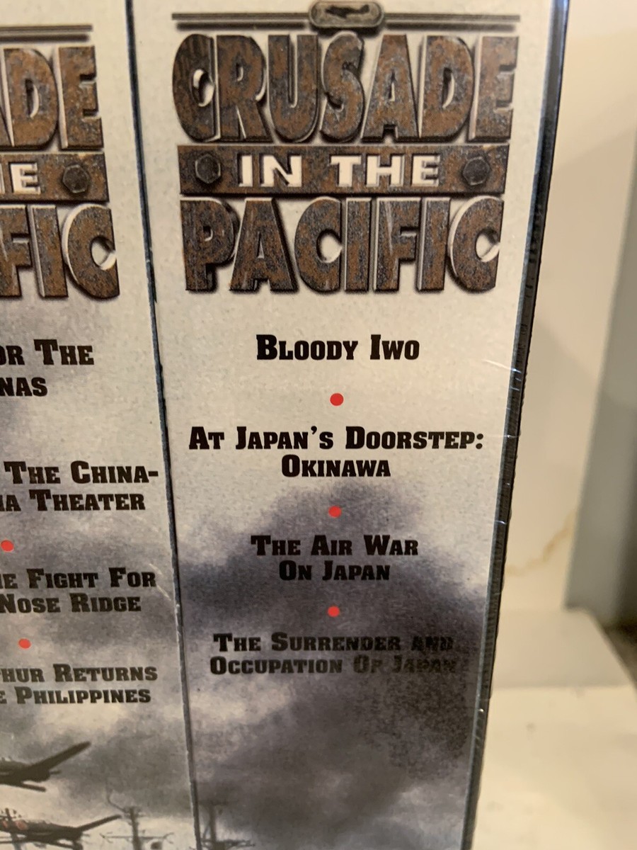 (未使用･未開封品)Crusade in the Pacific [VHS] Crusade In The Pacific, WWII Complete Set of 10 VHS Tapes