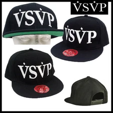 NEW SNAP BACK ***VSVP*** ASAP ROCKY A$AP **BLACK** CAP HAT 