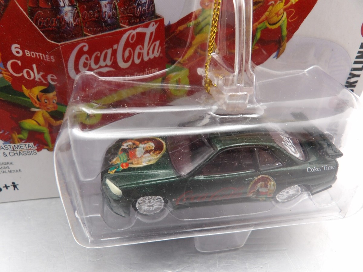 1999 NISSAN SKYLINE 2005 JOHNNY LIGHTNING COCA-COLA HOLIDAY