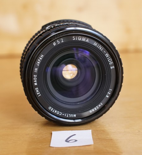 1x 28mm F2.8 Wide Angle Lens Pentax K / PK Mount 6x Choices Gd Optical Condition - Picture 41 of 46