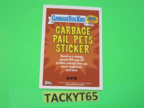 GARBAGE PAIL KIDS 2015 30TH SINGLE PARALLEL GREEN STICKER(S) NEW YOU CHOOSE - Picture 10 of 100