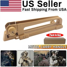 Brown Metal Alloy Carry Handle Rear Sight Mount Removable Adjust Profile Mount