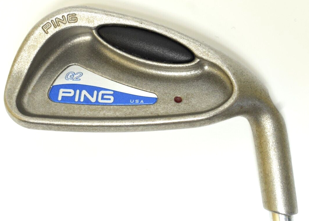 Ping G2 #6 Iron Maroon Dot Stiff Steel Shaft Demo CSL-S 11/2 #51 Golf Club 39"