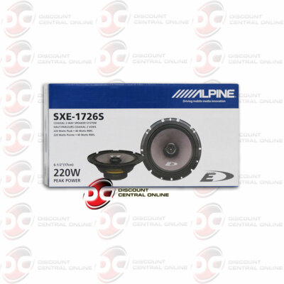4 X NEW Alpine SXE-1726S 6.5 Inch 6 1/2