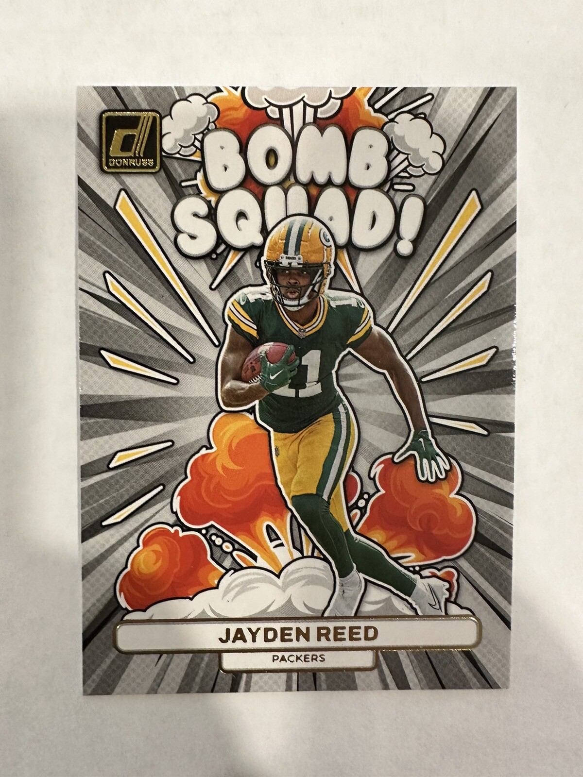 2023 Panini Donruss - Bomb Squad #BS-15 Jayden Reed (RC)