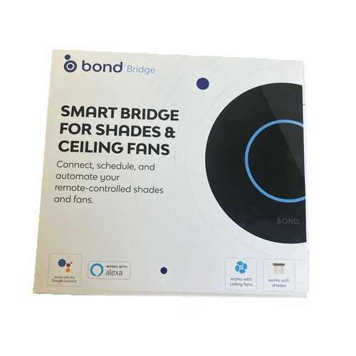 BOND Bridge BD-1000 Home Smart Automation for Shades and Ceiling Fans. Sealed.
