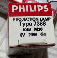 Projection Lamp Type 7388 ESB M30 6V 20W G4 MADE IN GERMANY