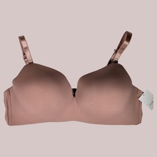 NWT Auden Size 42D Nursing Bra Mauve Lightly Lined Molded Wireless Easy Access