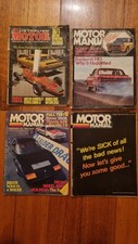Vintage Motor Manual Australia Magazines Cars Vehicles 1970s 1980s