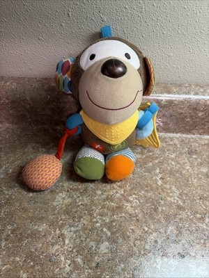Skip Hop Money Bandana Buddies Baby Activity Teething Toy Rattle cleaned