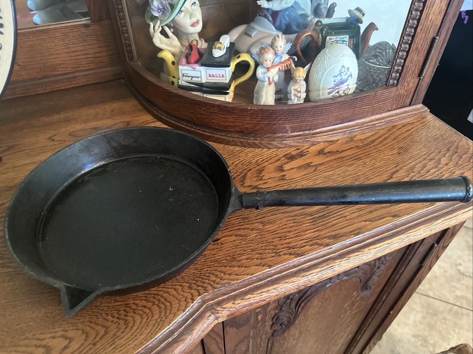 Antique Swain 8" Cast Iron Skillet pan
Opens in a new window or tab