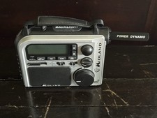 Midland ER102 Emergency Survival Radio Crank Power Weather Alert AM/FM Tested