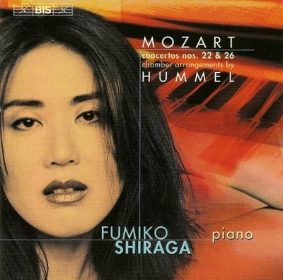 Mozart / Hummel / Fumiko Shiraga - Piano Concertos nos. 22 & 26 CD NEU OVP