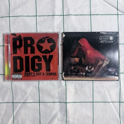 Prodigy - CD Single Lot - Smack My Bitch Up + Baby s Got A Temper - 2 CDs