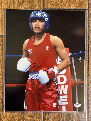 Oscar De La Hoya autograph signed 11x14 photo Golden Boy ~ Beckett BAS - Picture 2 of 7
