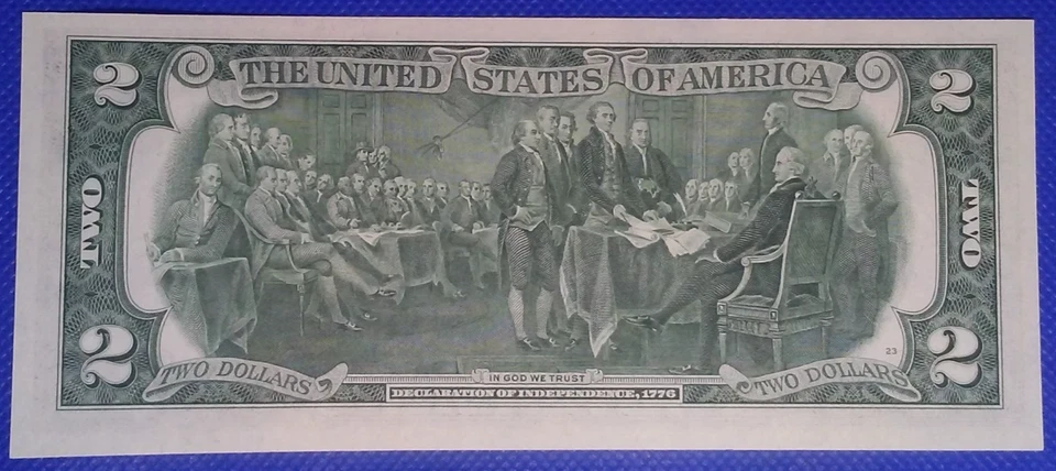 (( STAR - 6 DIGIT )) $2 1976 (CU) Fancy Serial Number - Image 3 of 3