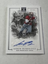 2016 Panini Impeccable  /99 Aaron Burbridge #109 Rookie Auto RC