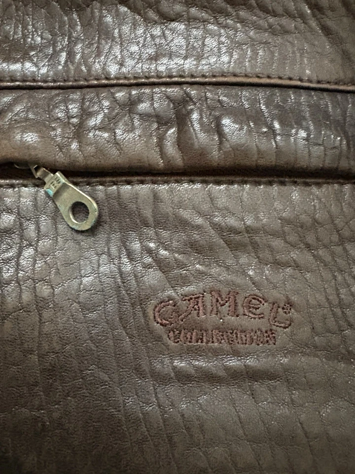 Vintage Camel Collection Mens Brown Leather Flying Aviator Jacket - Size 48 / XL - Image 4 of 4