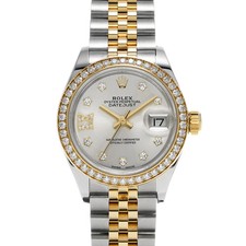 Rolex Lady-Datejust 28 279383RBR Champagne 17 Diamond Jubilee